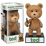 Ted Talking Bobble Head　テディベア　テッド　おしゃべり　ボブルヘッド　　7インチ　米国正規公式ライセンス品　並行輸入品