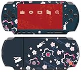 和・彩・美 (WA・SA・BI) 『PSP-3000用 彩装飾シート 散桜に兎』