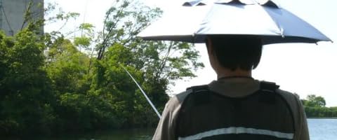 釣り・屋外での作業の日差しカット！つり用傘