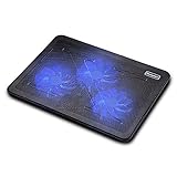 Tenswall ノートパソコン用冷却パッド 軽量 薄型 クール 静音 17インチ型まで対応 ...