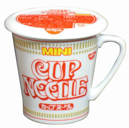 日清カップヌードル 醤油 蓋付きマグカップ