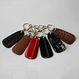 キーリングシューホーン（天然皮革・携帯用靴べら）