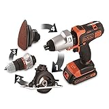 ブラックアンドデッカー(BLACK+DECKER) マルチツール プラス 18V EVO183P1