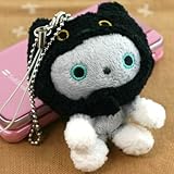 【靴下にゃんこ】 ぬいぐるみホルダー(ロッシー) -猫カフェシリーズ-