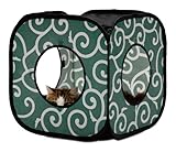 猫壱 キャット プレイキューブ カラクサ 緑