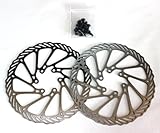 【ディスクローター】 ブレーキローター 160mm ※2個セット 取付けボルト付き Avid G3