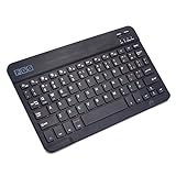 F.G.SマルチOS対応(Android/Windows8/iOS対応) [JP配列/US配列両方対応] 超薄型Bluetoothキーボード[タブレットスタンド付き] 厚さ6.5mm C02264BK 日本語取扱説明書付き