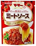 マ・マー トマトの果肉たっぷりのミートソース 260g×6個