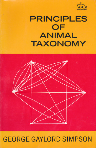 Principles of animal taxonomy