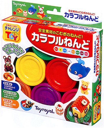 738 カラフルねんど8色