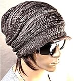 【Hi-Hi-World】 ニット帽 シルエットがきれい メンズ レディース ニットキャップ スノボ などにも