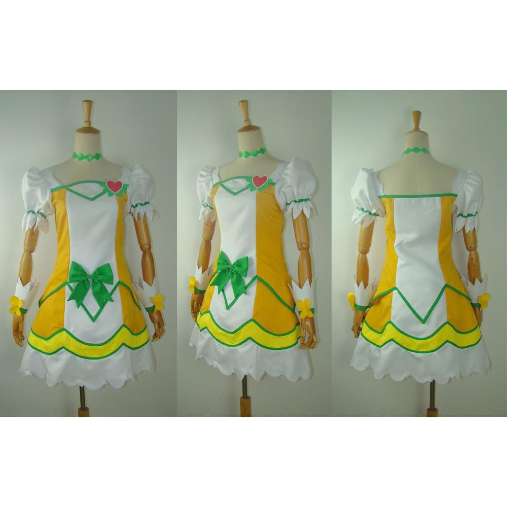 cos926ドキドキ！プリキュア キュアロゼッタ コスプレ衣装(男性L)