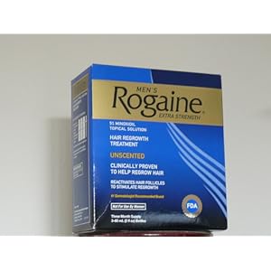 Men's ROGAINE® Unscented Foam 1-Month.