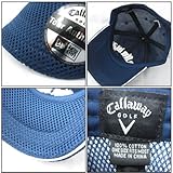 ゴルフキャップ キャロウェイ CallaWay メッシュ ゴルフ帽 キャップ CAP-516 ロゴ刺繍入り メンズ レディース 帽子