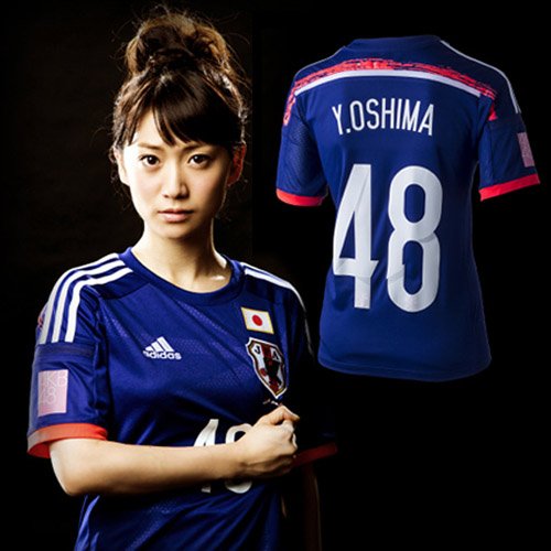 adidas 円陣プロジェクト』 AKB48マーキング 日本代表ユニフォーム 