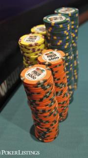 Final Table Chip Stack