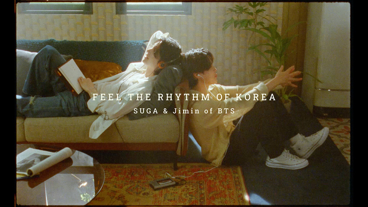 BTSのSUGA・JIMIN、「Feel the Rhythm of Korea」で韓国をPR