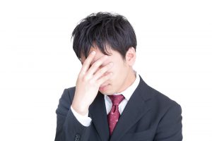 落ち込む,失敗,恐れる