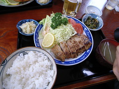 鴨川　まるよ　ロース味噌漬焼き