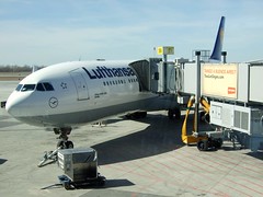 Lufthansa A340-300 Aircraft Görlitz @ YUL Montreal Airport