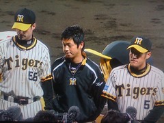 ヒーローインタビューは背の順