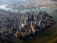 New York City Manhattan from Sky
