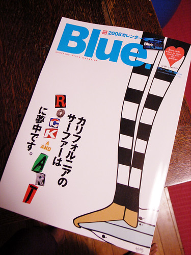 Blue.