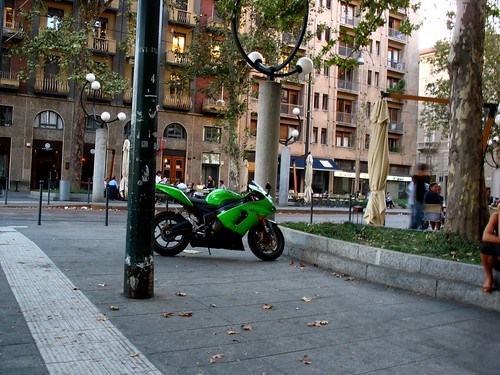 I saw ninja in Milan.