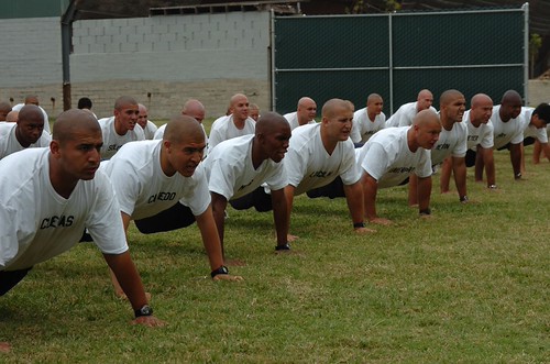 one hundred push ups - welcome