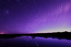 star trails eyre peninsula australia