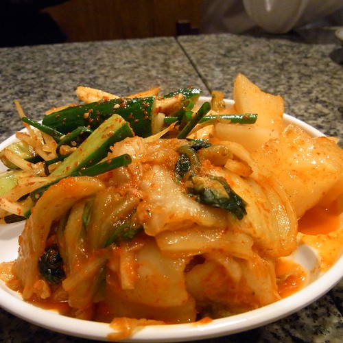 キムチたっぷり