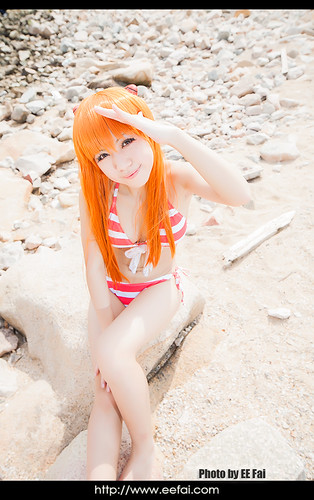 Neon Genesis Evangelion 新世紀エヴァンゲリオン 新世紀福音戰士 惣流 明日香 Asuka アスカ Cosplay 水著