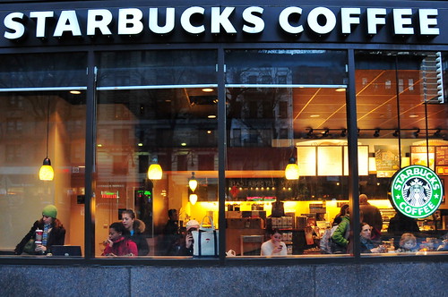 Another day at Starbucks