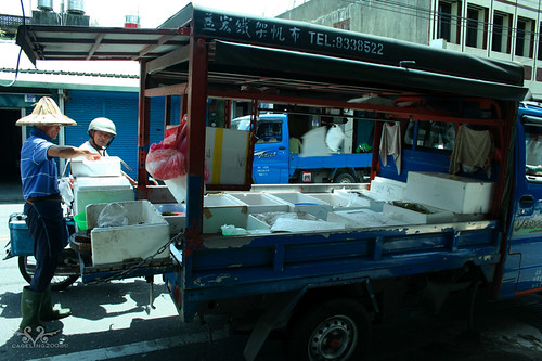 賣魚貨車