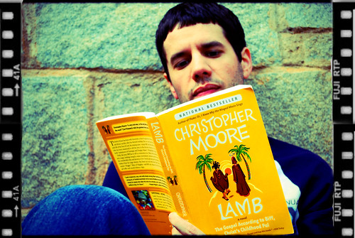 68/365 - he can read too.