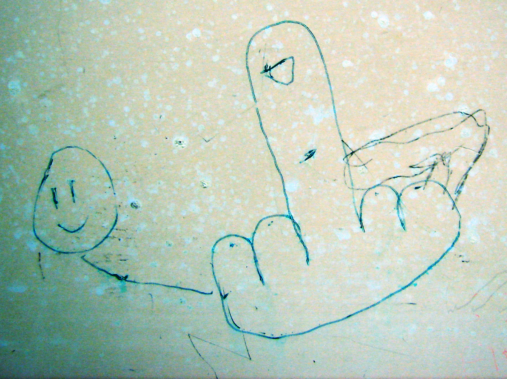 middle finger emoticon apps for iPad and.