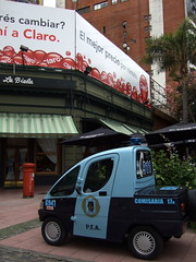 Police Car @ Recoleta, Buenos Aires