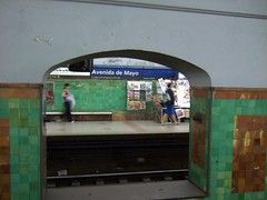 Subte Estacion de Avenida de Mayo Station @ Buenos Aires, Argentina