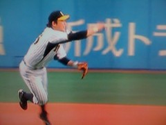 奇跡？のファインプレー