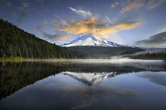 Sunrise at Trillium Lake, Oregon 5 - HDR