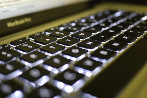 Illuminated keyboard