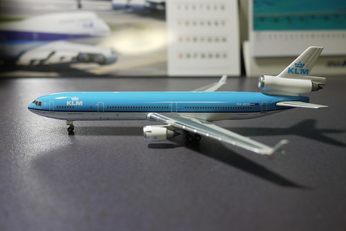 KLM Royal Dutch MD11 diecast model