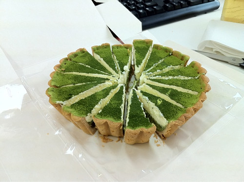 抹茶チーズタルト