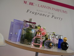 MORE×LANVIN PARFUMS Fragrance Party モア ランバン 香水 イベント