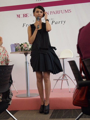 MORE×LANVIN PARFUMS Fragrance Party モア ランバン 香水 イベント 加藤夏希