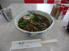 山菜そば。