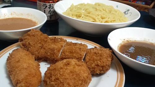 12/6夜 つけ麺とかつ