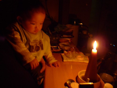 停電の夜のこうちゃん