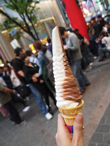 明洞 アイスクリーム
