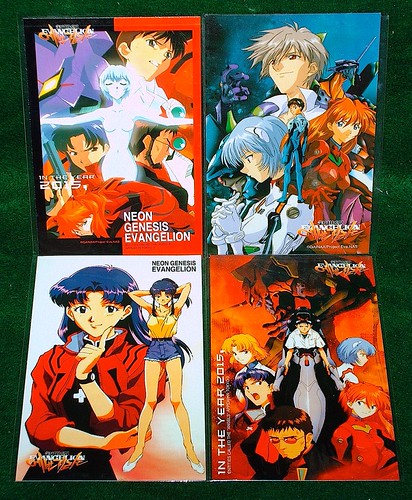 NEON GENESIS EVANGELION 1999 Postcards